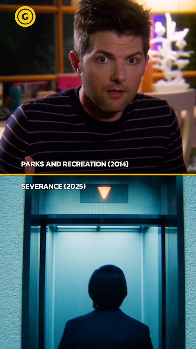 Adam Scott accidentally manifesting Severance 11 years ago 🧠