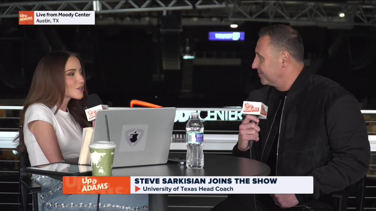 No place better to be 🤘 Steve Sarkisian x Up & Adams