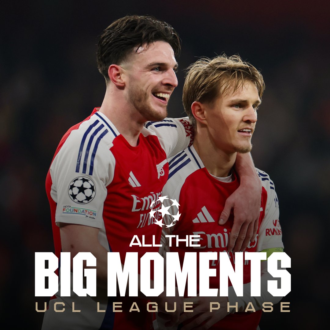 Hungry for more of these moments. All the best moments from our 2024/25 Champions League journey so far 👇