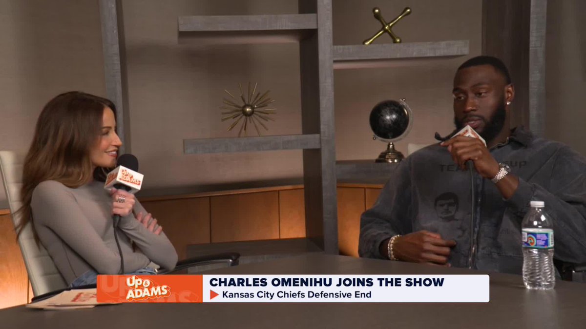 Charles Omenihu says the QB he can NOT wait to strip sack is Jayden Daniels. 😏 💪 Kay Adams Charles Omenihu Jayden Daniels