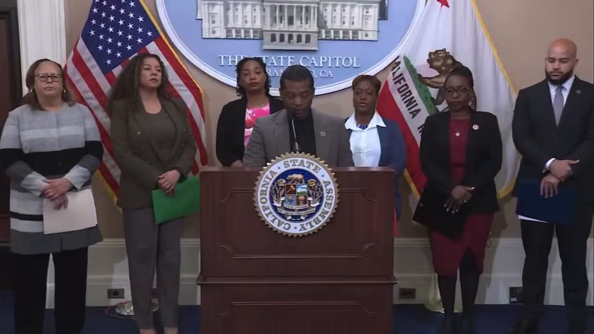 The California Legislative Black Caucus is rolling out their bill package aimed at protecting and providing resources to Black Americans, with a specific mention of “lineage” and “descendants of slaves.”