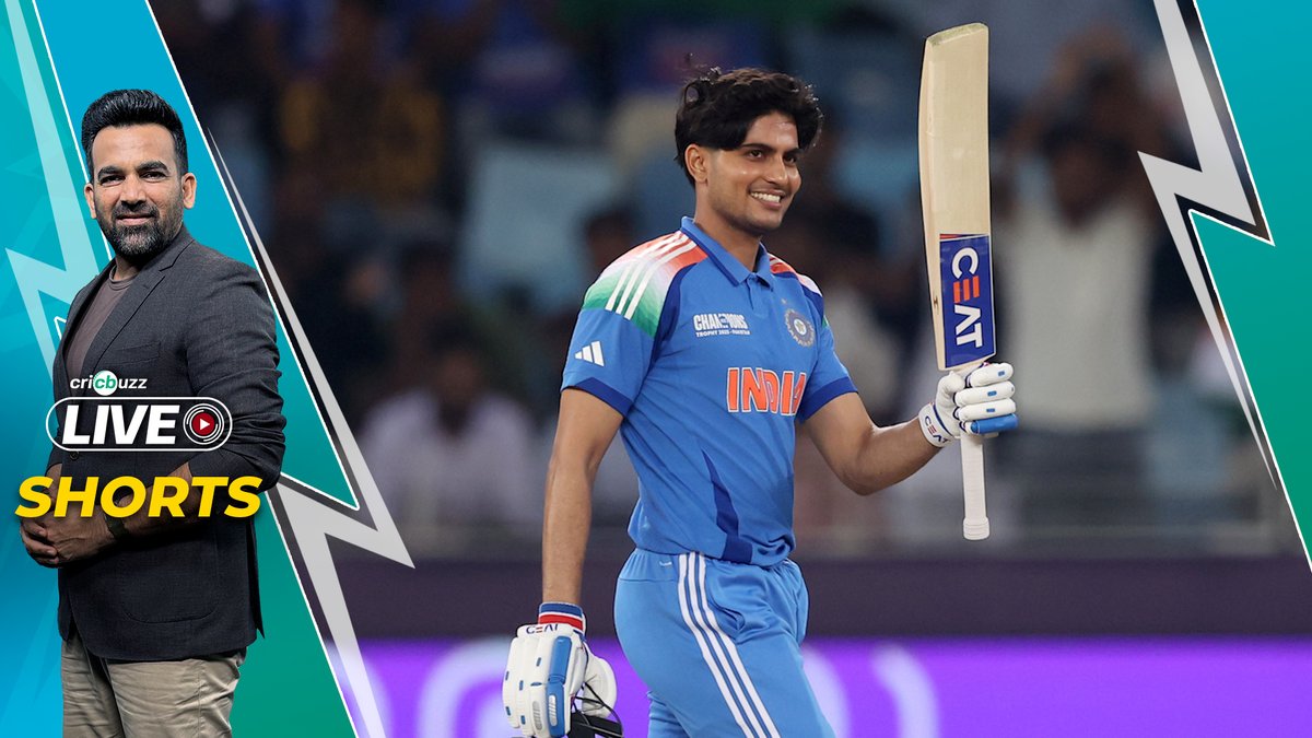 '#ShubmanGill's goal to seal wins in chases, a good one to have' zaheer khan, Rohan Gavaskar &amp; Joy Bhattacharjya heap praise #Gill's knock, on #CricbuzzLive #BANvIND #ChampionsTrophy