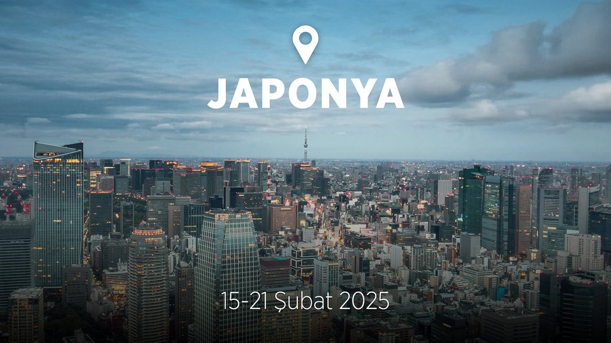 Japonya programımız. 🇹🇷🇯🇵