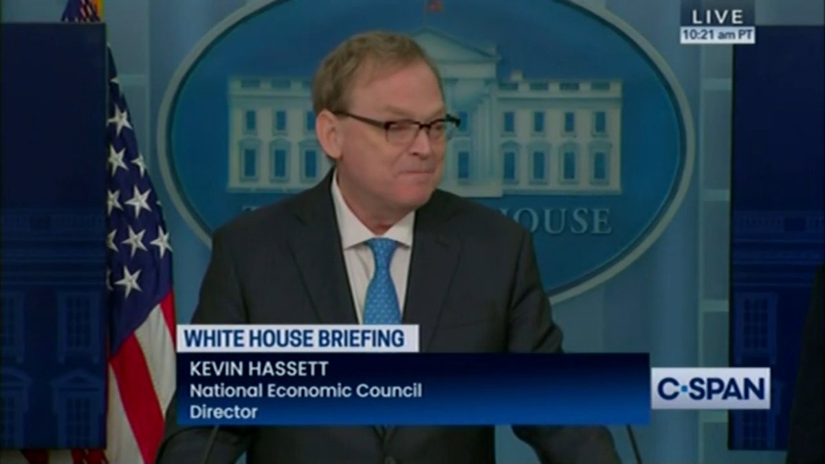 Trump official says Trump is responsible for Americans being able to “take a shower, flush a toilet, or read under a lightbulb”