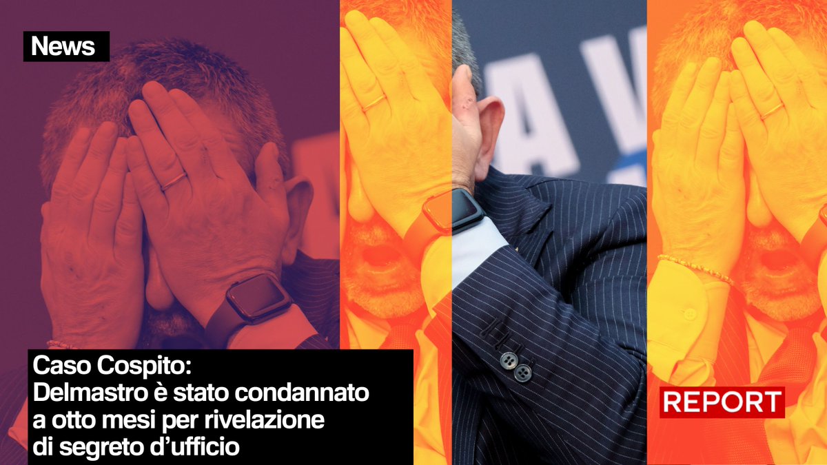 Andrea Delmastro Delle Vedove è stato condannato a otto mesi di carcere per rivelazione di segreto d’ufficio e un anno di interdizione dai pubblici uffici Rivedi qui l'inchiesta👇