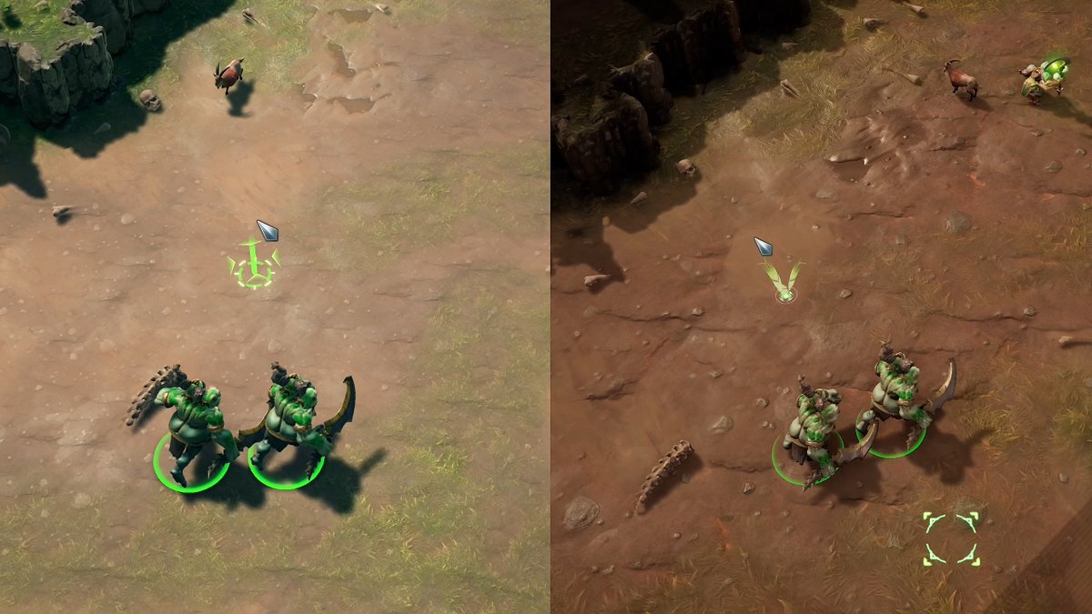 Your units can dance better then ever with the new polish to turns that is coming in update 0.3.0! Coming to you late February. Video shows before an after footage: