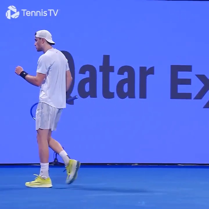 Jack Draper, that’s all 🫡 🎥 Tennis TV
