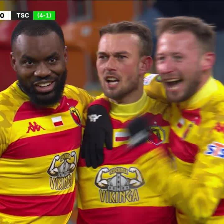 CO ZA POCZĄTEK 🔥😎 Kristoffer Hansen błyskawicznie otworzył wynik spotkania w Białymstoku ⚽ 📺 Polsat Sport 1, PS Premium 1 📲 Polsat Box Go #UECL | Jagiellonia Białystok