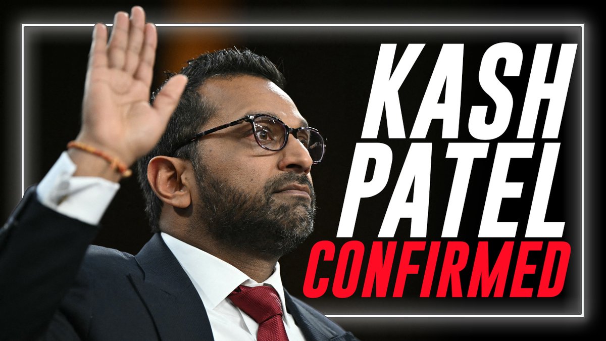 BREAKING VIDEO: Kash Patel CONFIRMED 51 To 47 As FBI Director! Now The Veteran Intelligence Officer Can Go On The Offensive &amp; Defend Trump From The Deep State's Criminal Agenda » WATCH/SHARE THE LIVE X STREAM HERE: