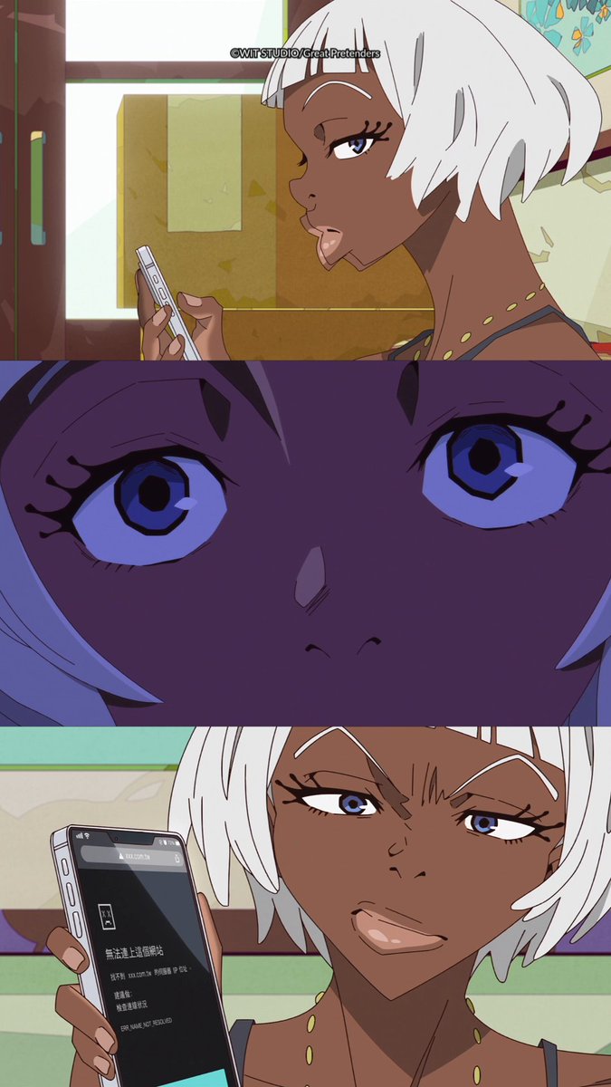 We stan Dorothy in this house 👑✨ GREAT PRETENDER razbliuto is streaming on Crunchyroll