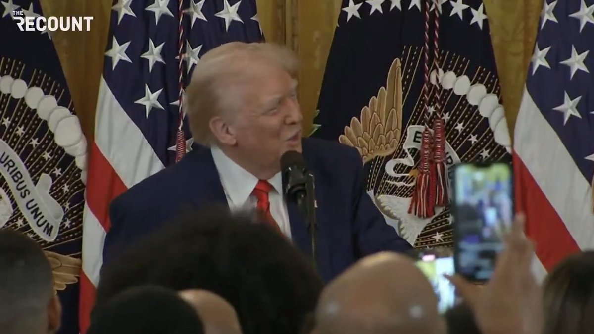 Donald Trump: “Should I run again? You tell me. There’s your controversy right there.” (This is at least the fourth time since the election that Trump has publicly floated the unconstitutional idea of a third term.)
