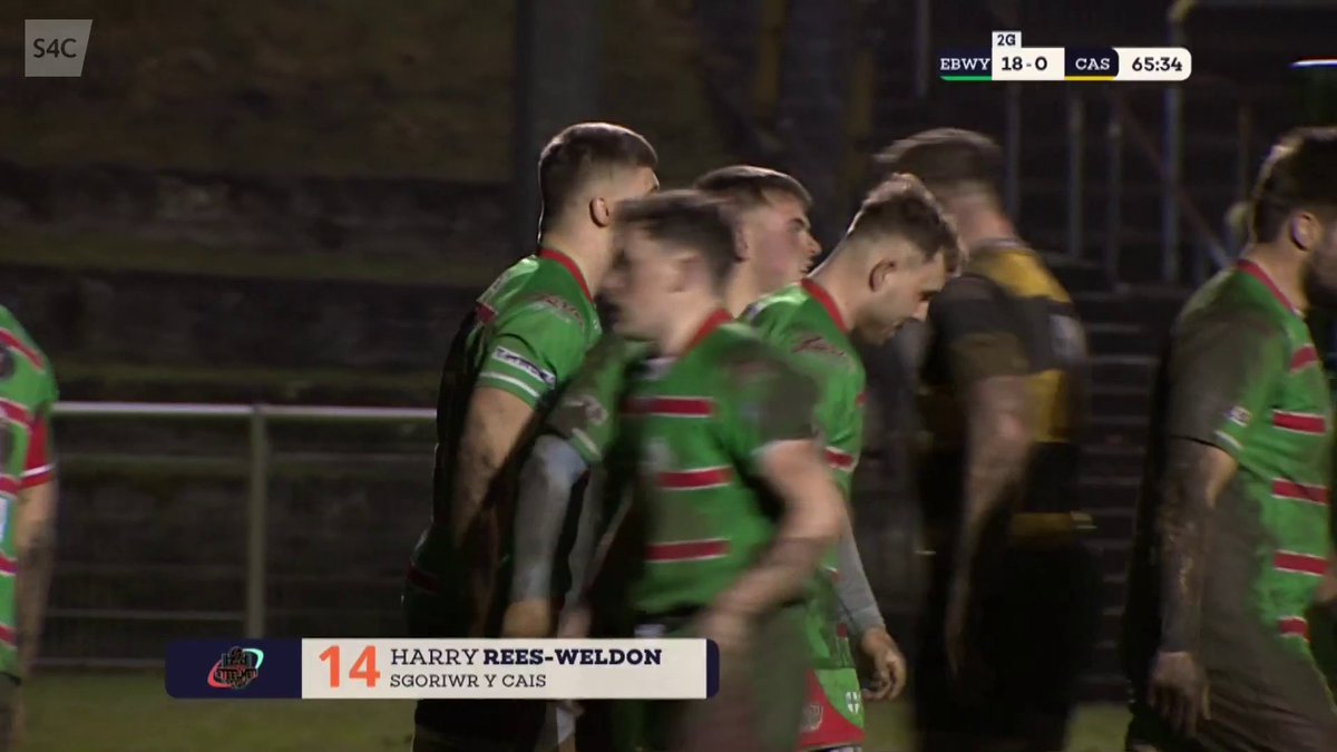 Not in the Welsh u20s squad, but Harri Rees-Weldon is ripping it up this week.