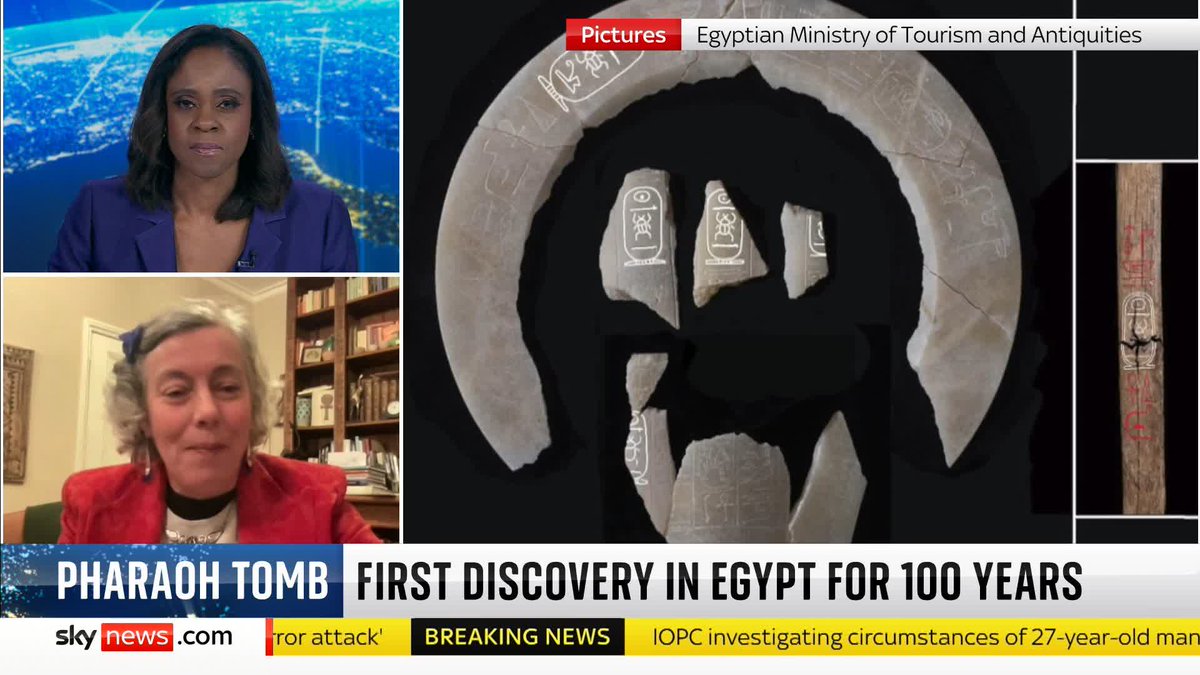 "We realised we didn't have a princess' tomb, we had a king's tomb." Dr Judith Bunbury tells Gillian Joseph about the discovery of the tomb of Thutmose II. A tomb of an Egyptian pharaoh hasn't been found since Tutankhamun was discovered in 1922.
