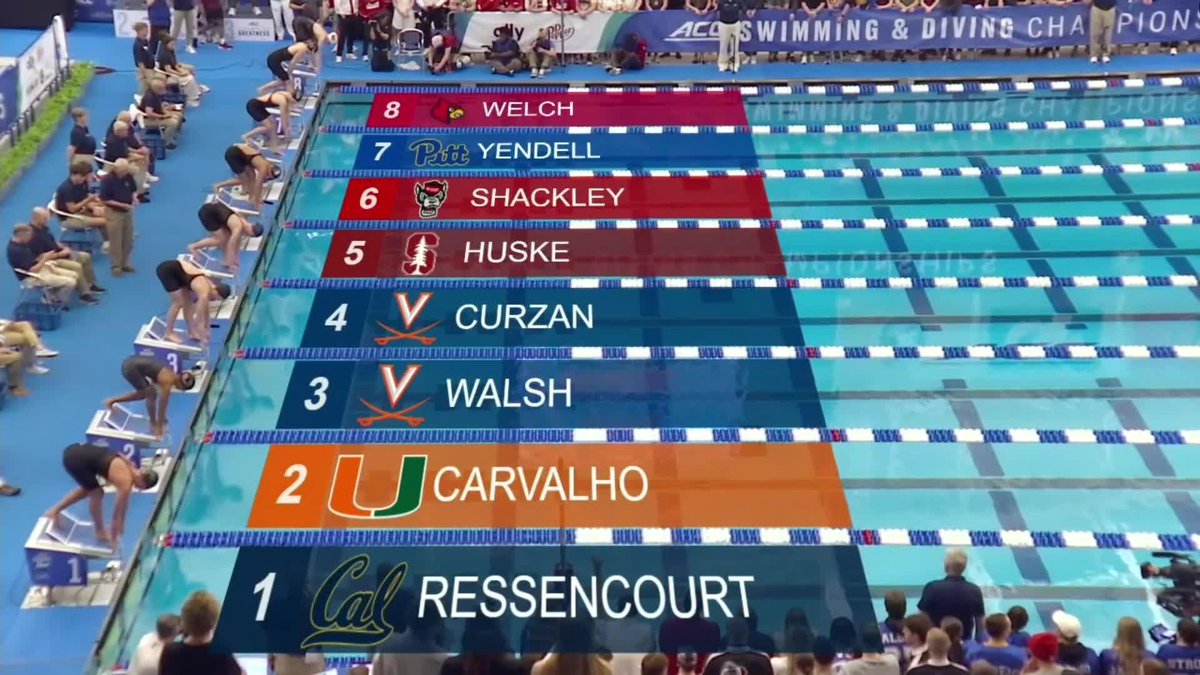 TORRI BREAKS HER OWN PROGRAM RECORD TO BRING HOME THE 100 FLY TITLE!! 🔥🔥 💻: ACC Network Extra #GoStanford
