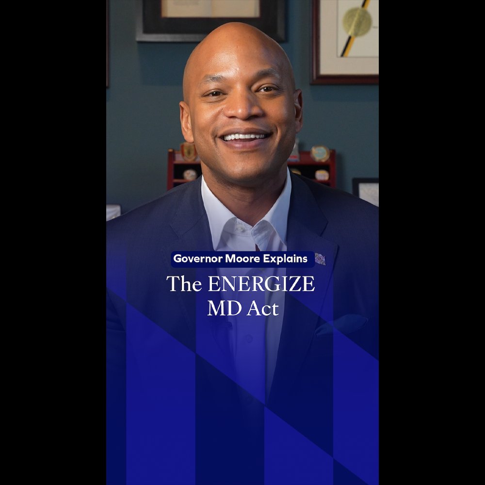 Maryland relies too much on outside energy – and it's costing our people and businesses. Our ENERGIZE MD Act will accelerate clean, reliable energy development, increase in-state supply, and reduce energy costs – helping us lead in sustainability while driving economic growth.