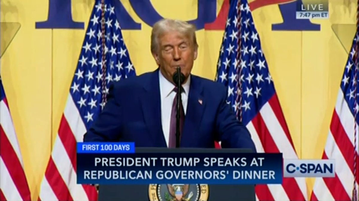 Trump: “I had an approval rating today of 71%” (This is a blatant lie. New polls today show a majority of Americans disapprove of Trump)