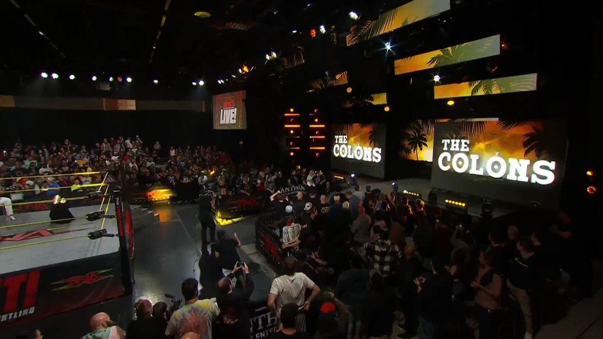 The Colons are in the iMPACT Zone! @WWEEpico Watch #TNAiMPACT on TNA+: