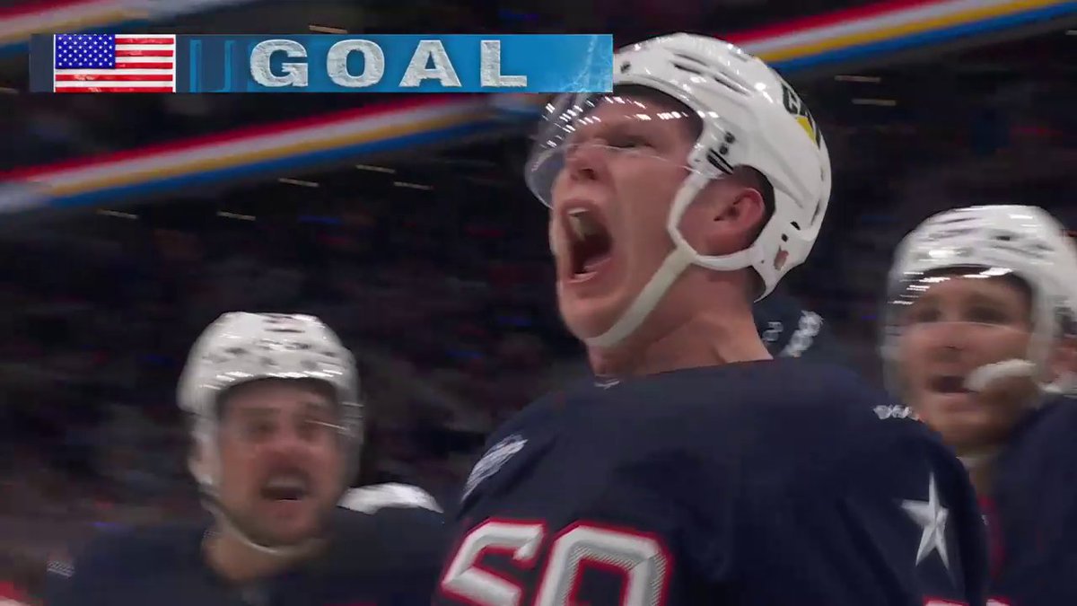 BRADY TKACHUK 🚨 USA HAS TIED THE GAME! #4Nations 🇺🇸: ESPN &amp; ESPN+ ➡️ 🇨🇦: Sportsnet or stream on Sportsnet+ ➡️