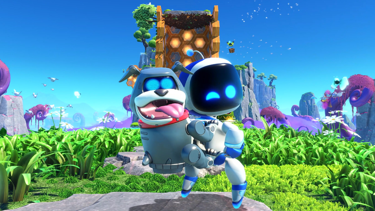 Blast your way to the finish line in Astro Bot's latest level, Thrust or Bust.