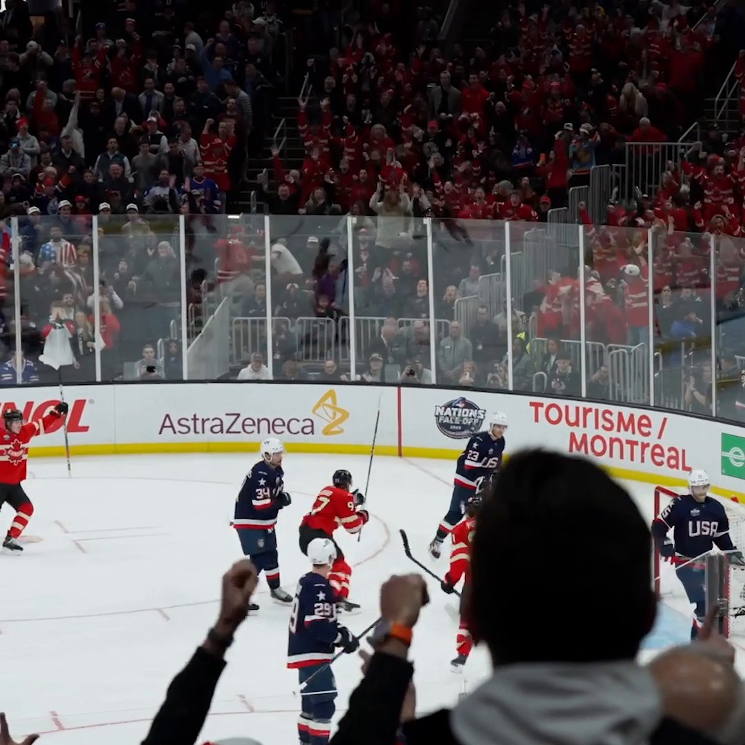 USA. Canada. Overtime. Connor McDavid. CINEMA 🍿