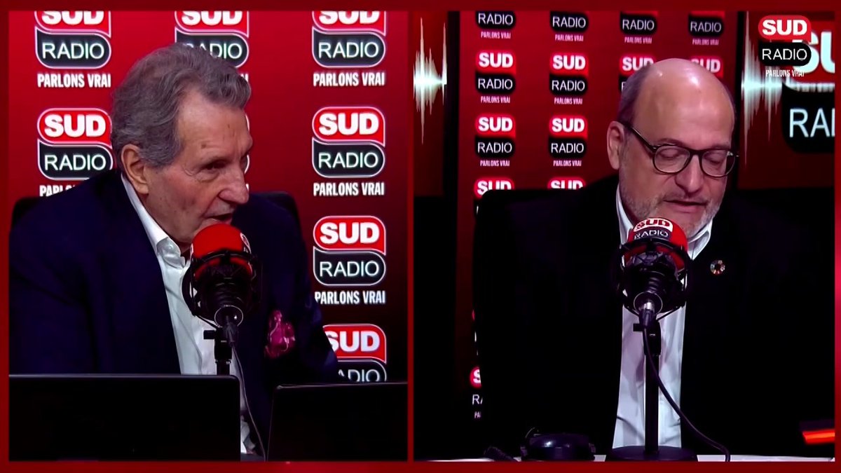 Ben voyons ! 🤡 Interrogé chez #SudRadio, le DG de l’Agence française de développement (#AFD) Rémy Rioux se défile quand Jean-Jacques Bourdin lui propose un débat avec Sarah Knafo ! #SarahKnafo 💫 #Reconquête 🌿🇫🇷 #LeCourageDeLaVérité