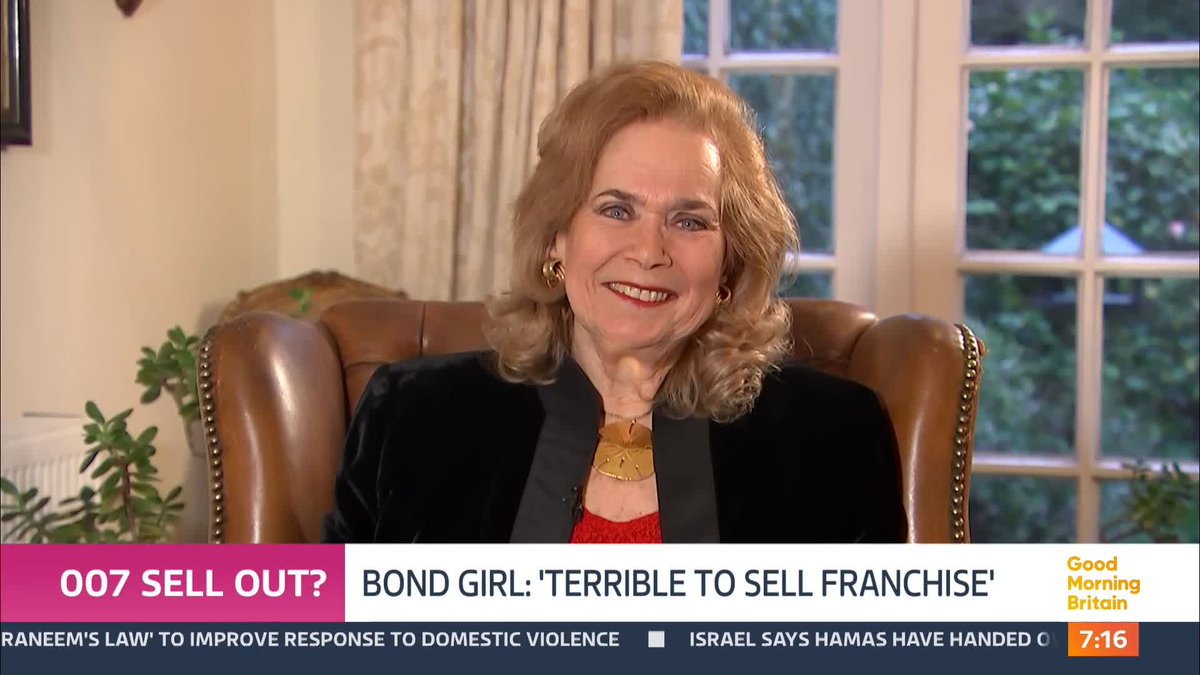 'The Bond franchise was very British and it won't be anymore' Former Bond girl Valerie Leon speaks to Adil Ray OBE and Kate Garraway as Amazon and America take full control of one of this country's biggest film franchises - James Bond.