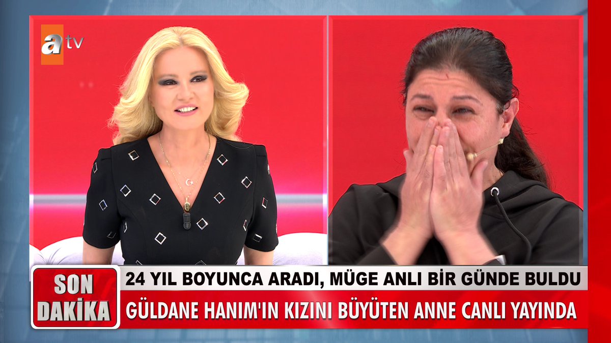 24 yıl boyunca aradı, Müge Anlı bir günde buldu. Güldane Hanım'ın kızını büyüten anne canlı yayında... #MügeAnlıİleTatlıSert #MügeAnlı atv