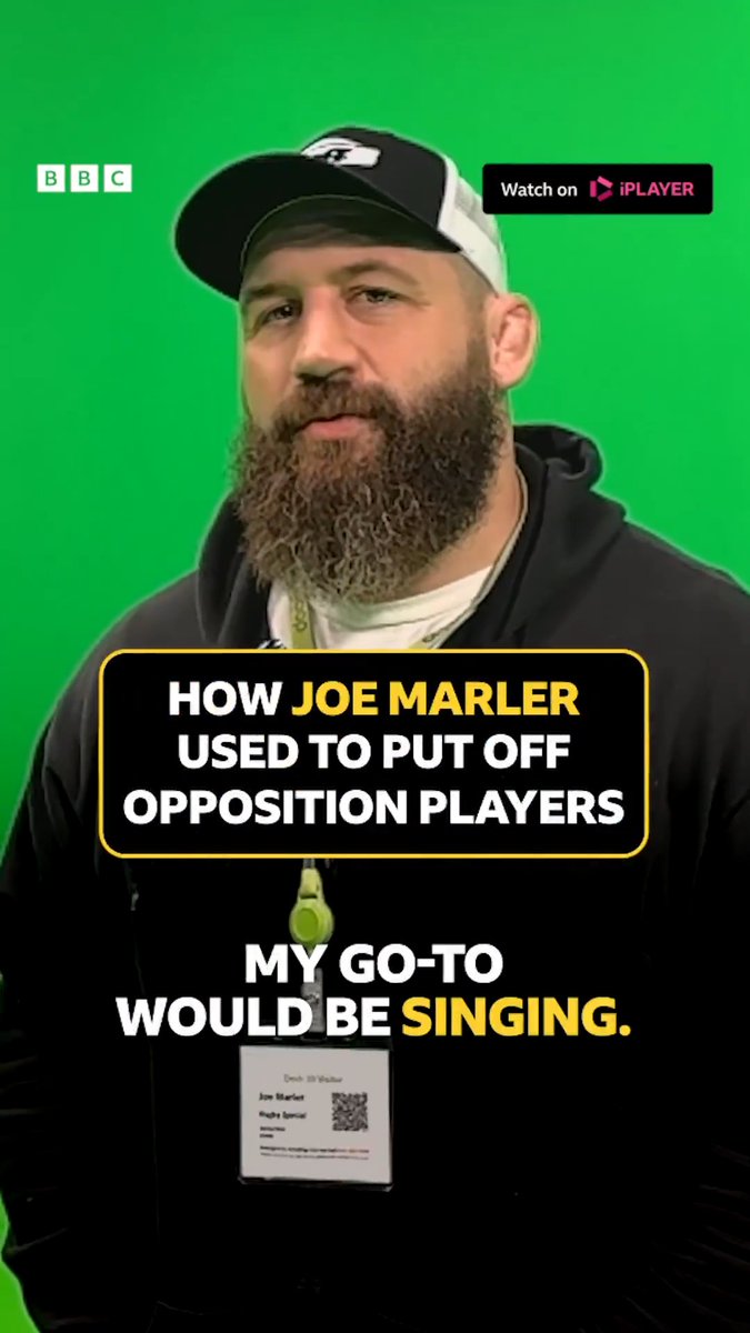 Joe Marler is fantastic 😂 How to put off opposition players on the rugby pitch? Power ballads, obviously. Joe Marler x Adele collab needed!