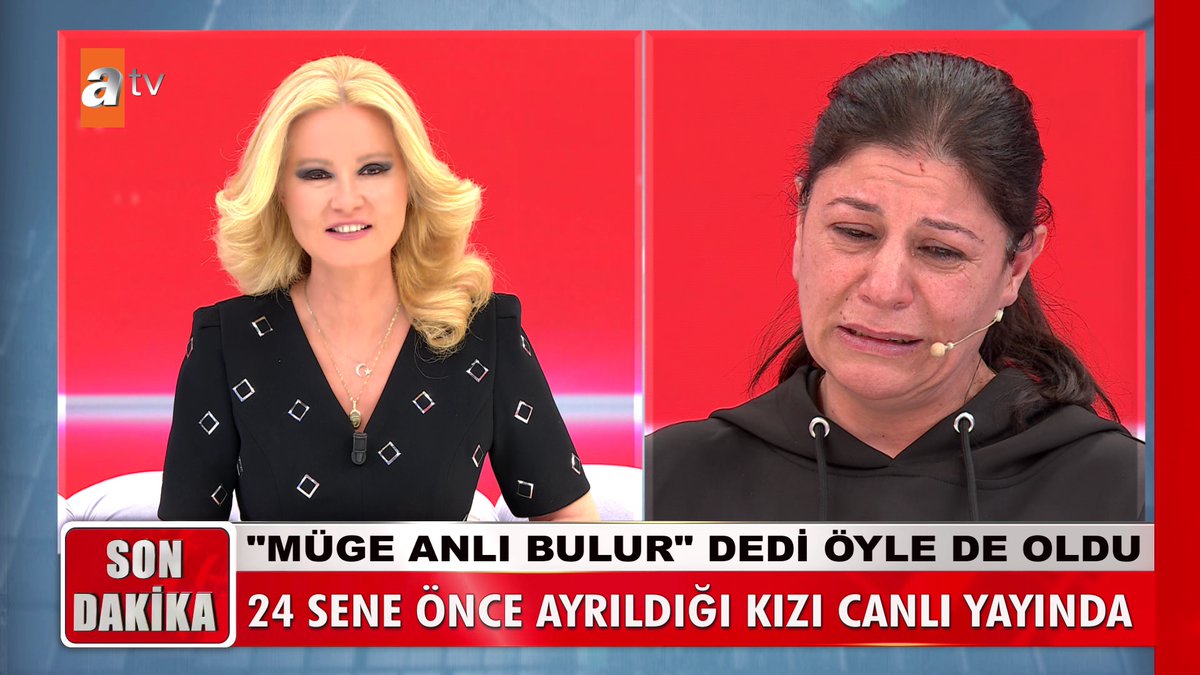 ''Müge Anlı bulur'' dedi öyle de oldu. Güldane Hanım'ın kızı canlı yayında... #MügeAnlıİleTatlıSert #MügeAnlı Müge Anlı ile Tatlı Sert