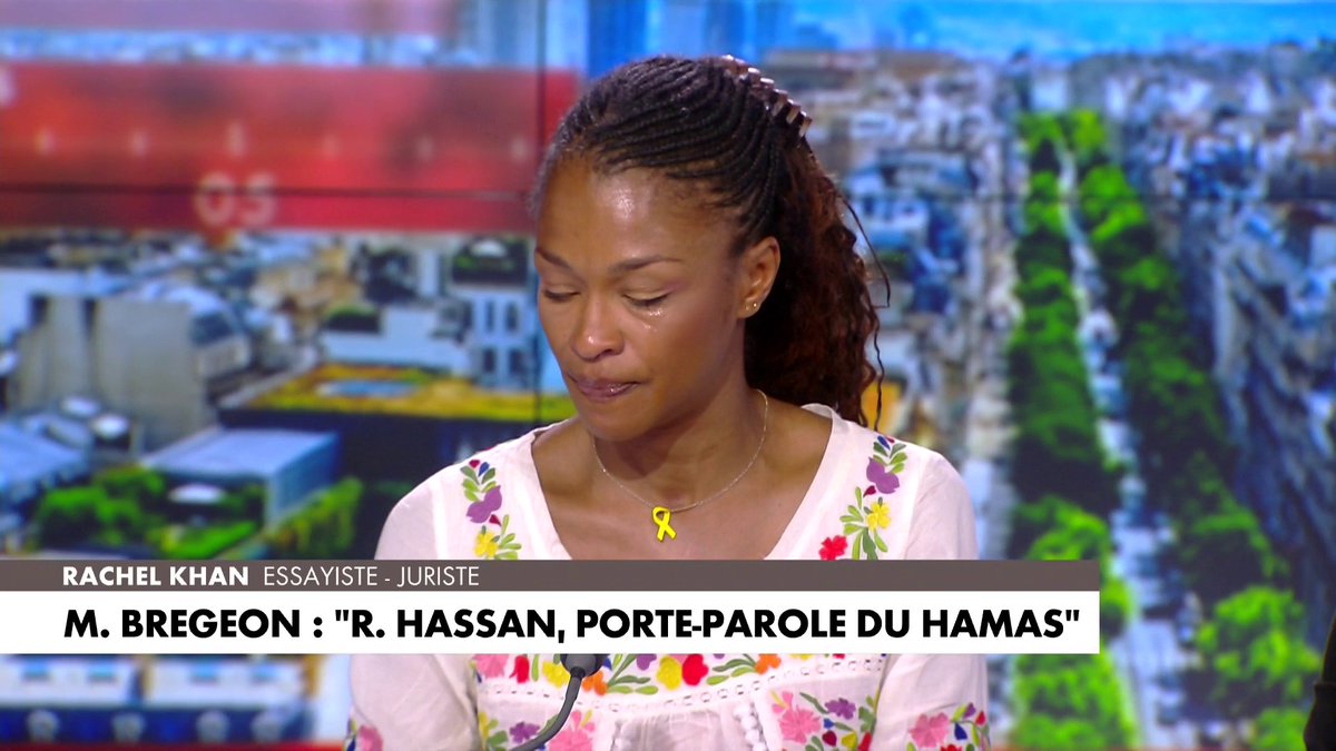 Rachel Khan, en pleurs, réagit aux propos de Rima Hassan sur la situation au Proche-Orient : «C'est inadmissible d'avoir des responsables politiques, porte-parole de la barbarie, du Hamas et de l'ensemble des groupes terroristes», dans #HDPros