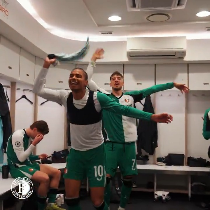 Super Feyenoord you make us happy! 🎶 #UCL