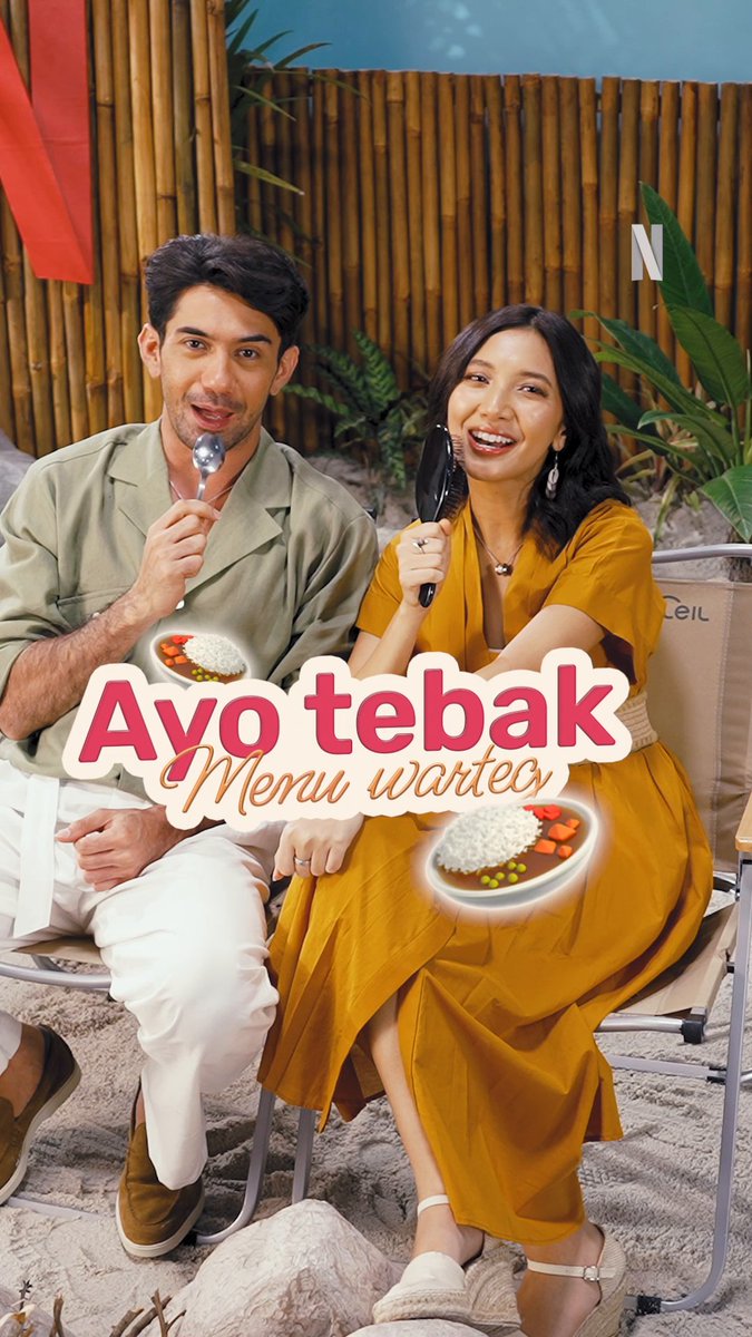 Ditantang nebak menu warteg dari emoji, aura persaingan Reza Rahadian & Sheila Dara Aisha - #SOREIDAMAN DI BIOSKOP 10 JULI langsung keluar semua ✊🔥 Film TEMBIGIW sekarang udah tayang di Netflix, ya!