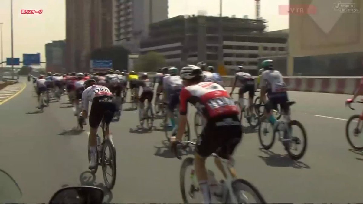 ポガチャルの抜け出すシーンをもう一度... Cycle*2025 UAEツアー🌴 第5ステージ #UAETour #jspocycle