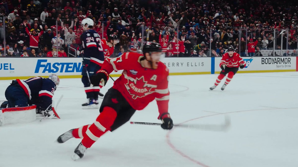 “Marner sends it around, Marner waiting…CONNOR MCDAVID. SCORES. CONNOR MCDAVID FOR CANADA” That line will go hard forever 🇨🇦