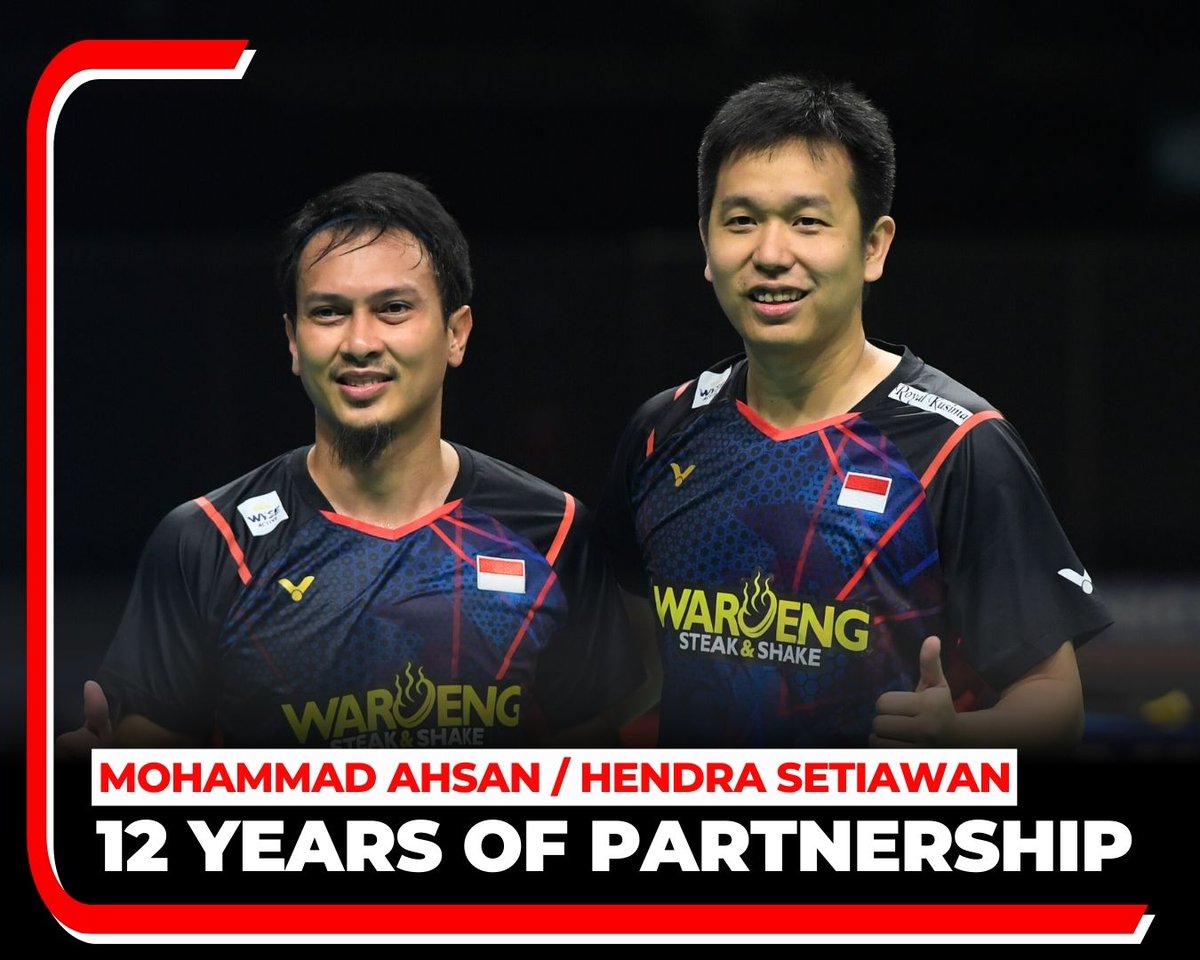 End of an era. Thank you for the memories, 🇮🇩 Mohammad Ahsan &amp; Hendra Setiawan. ❤️🏸 #BadmintonIcons #TheDaddies #badminton