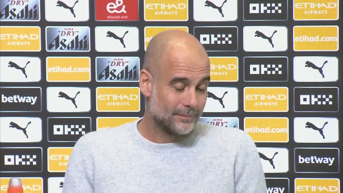"Some of them cannot sustain every three days" 💬 Pep Guardiola admits some Manchester City players are struggling adjust to the club's busy schedule 🗓️