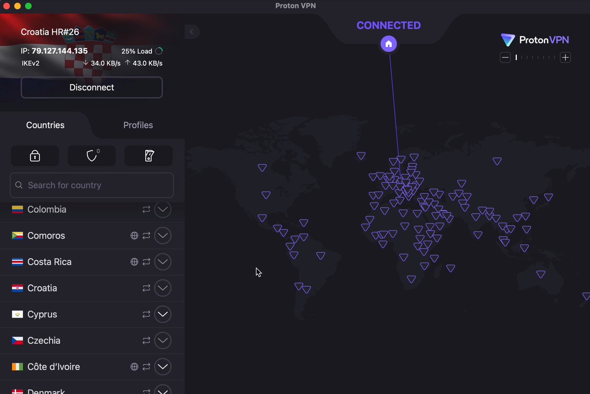 NetShield is a feature we developed for #ProtonVPN to help you: • Block malware and viruses • Stop trackers from collecting your data • Reduce ads and improve browsing It also blocks ad content from loading, saving you precious cellular data &amp; battery when browsing.