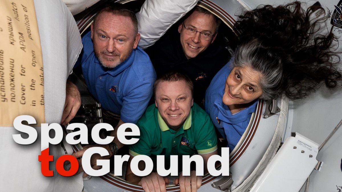 Cargo and crew missions will be coming and going in February and March at the space station. Also, students wrote code competing to control an Astrobee robotic free-flyer on the orbital outpost. #SpaceToGround
