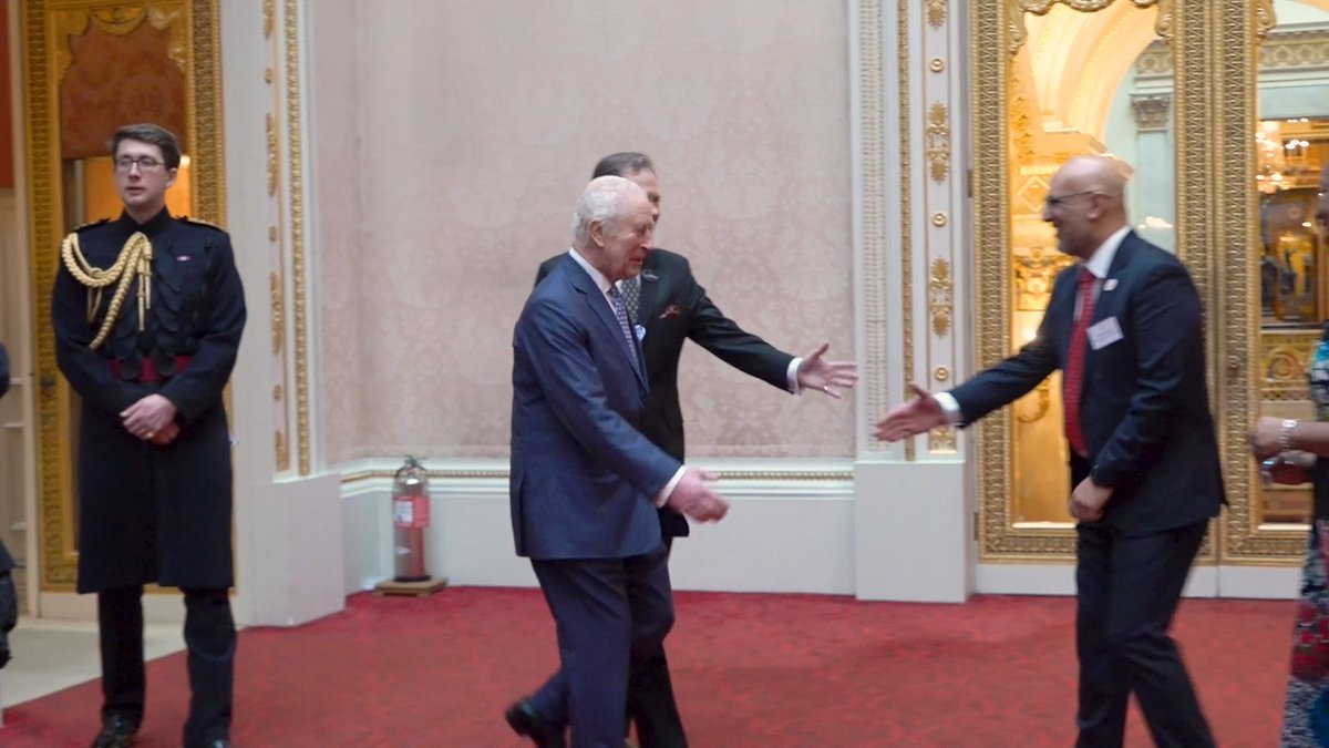 Yesterday, we were privileged to attend a special reception at Buckingham Palace, hosted by Their Majesties King Charles and Queen Camilla, alongside the Princess Royal and the Duke and Duchess of Gloucester. This incredible event recognised the vital work of humanitarian organisations and individuals responding to global crises. A heartfelt thank you to HM King Charles for his ongoing support of humanitarian efforts and for honouring World Vision’s 75 years of emergency assistance. We were delighted to be joined by some of our amazing supporters, including Susan Tobbell, Joanna Luck from Benefact Trust, and one of World Vision UK’s inspiring Youth Advocates, Mariana Fedchyshyn. With over 300 million people predicted to need humanitarian aid in 2025, we are incredibly grateful for the support that allows us to reach so many — especially vulnerable children. 1 in 4 people receiving humanitarian aid do so through World Vision — but the need continues to outpace resources. We must do more. #HumanitarianAid #EmergencyResponse DEC Fola Komolafe MBE DL
