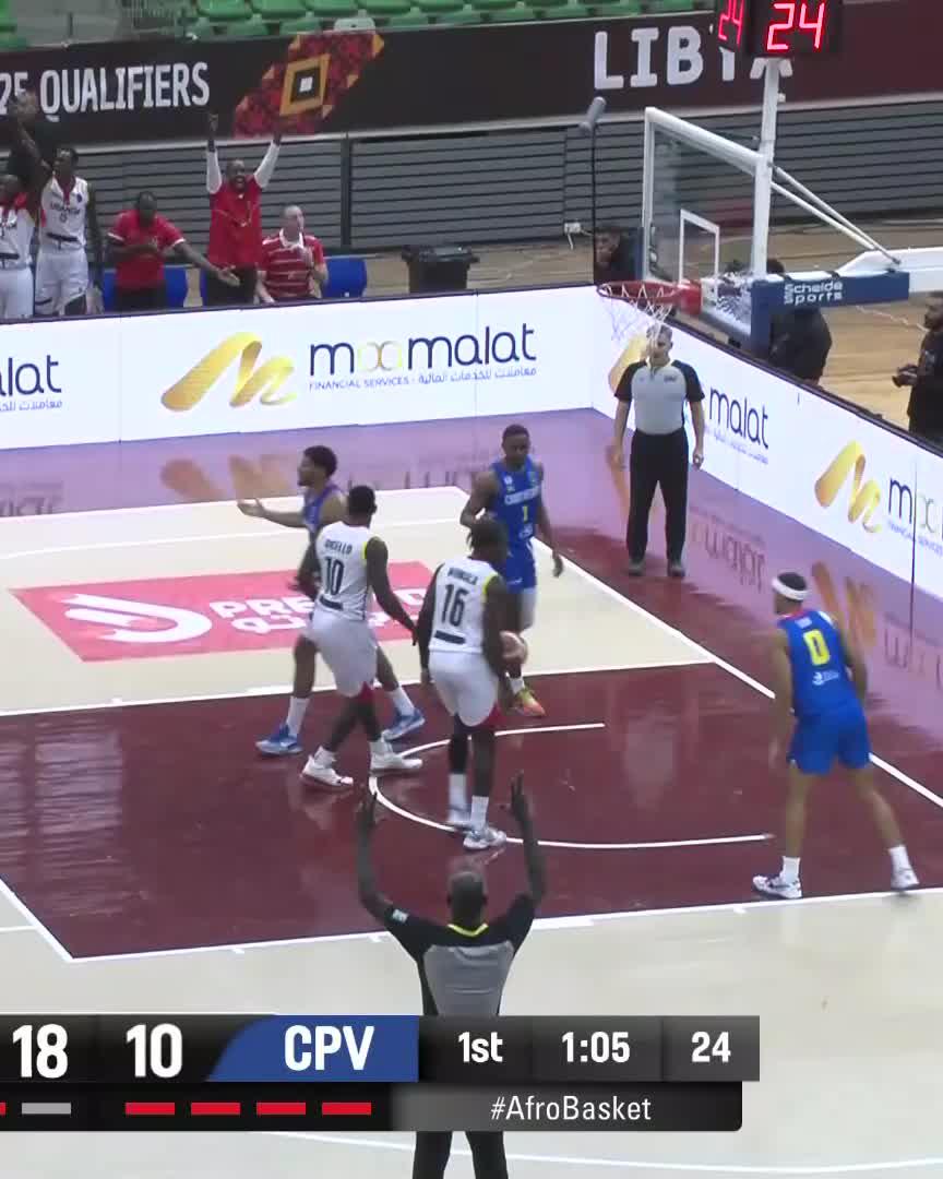 🇺🇬 Ishmail Wainright turns on the jets! 🚀 FUBA x #AfroBasket #Qualifiers
