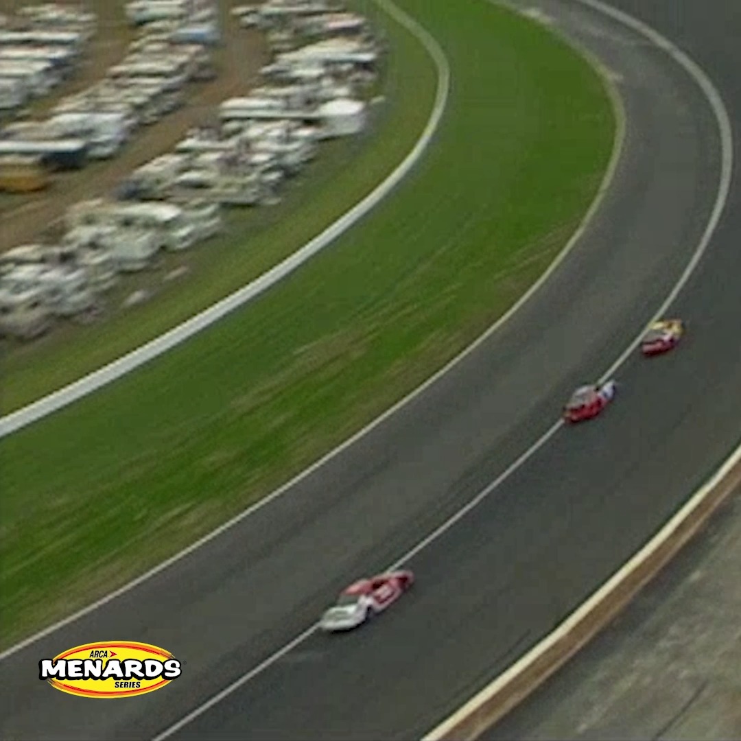 #FlashbackFriday 👀 One of the wildest ARCA finishes was at EchoParkSpeedway in 1997!
