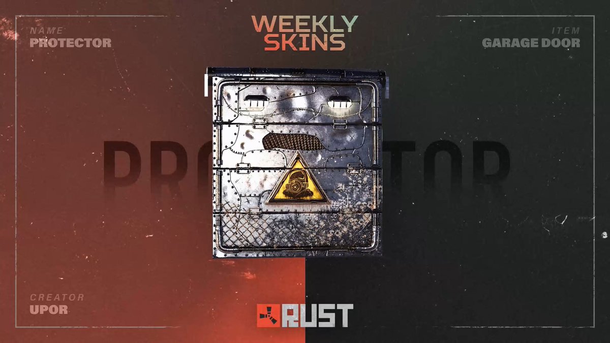 The weekly community skins are now available on the Steam Item Store! 👑🚪🔫 Don't miss out! Grab yours here: