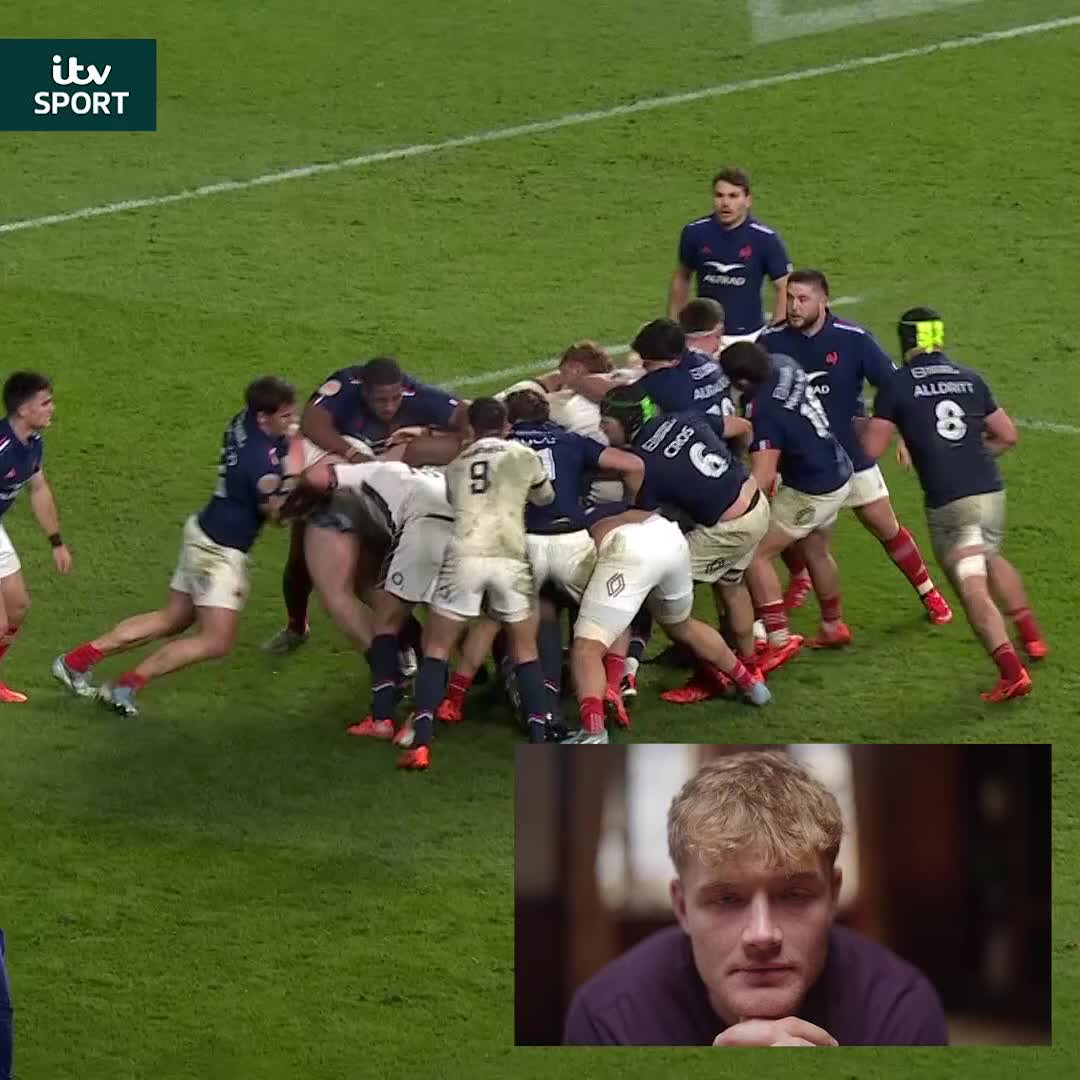 "It was the longest minute of my life" What goes through the head of an international rugby player with the game on the line? 💭 Fin Smith explains all 🗣️