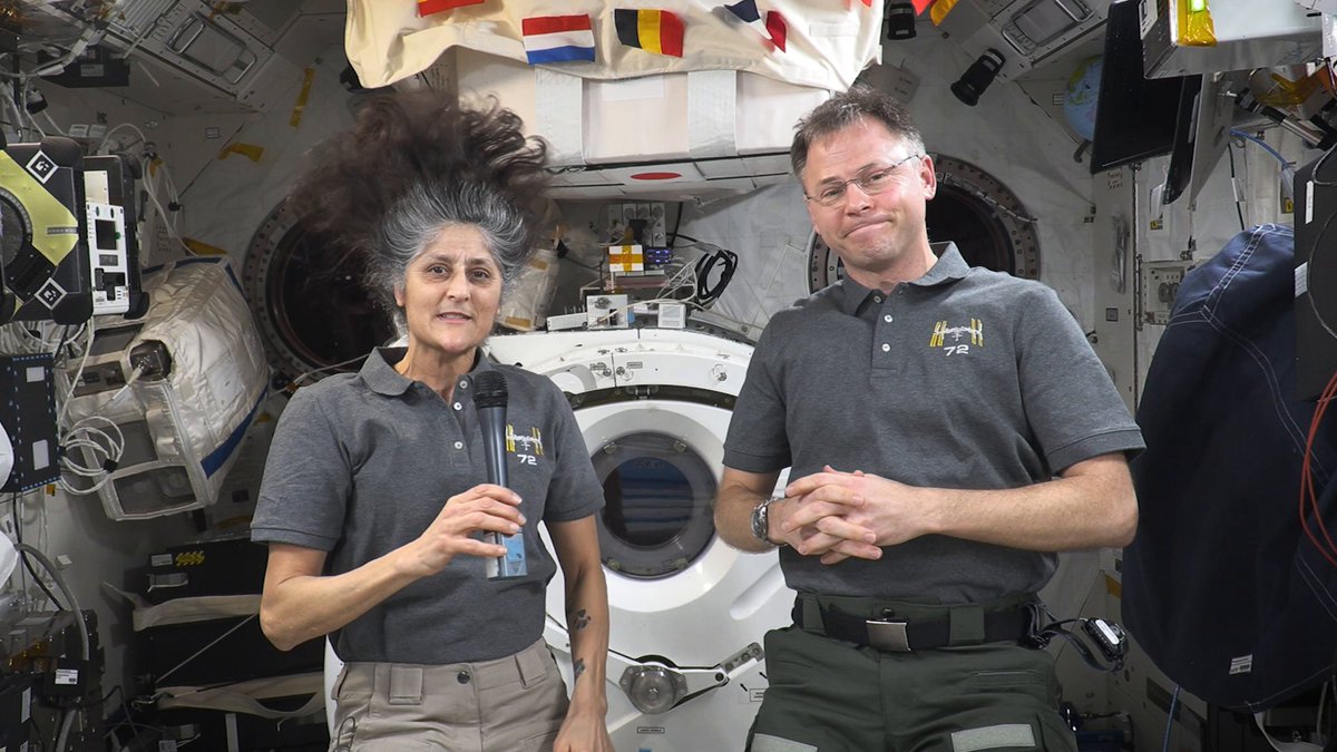 Study hard, aim high, and keep that dream alive! ✨ As we wrap up National Engineers Week, ARCHIVED NASA Astronauts Sunita Williams and Nick Hague express their thanks to all of the engineers that support NASA and share a message for future engineers: