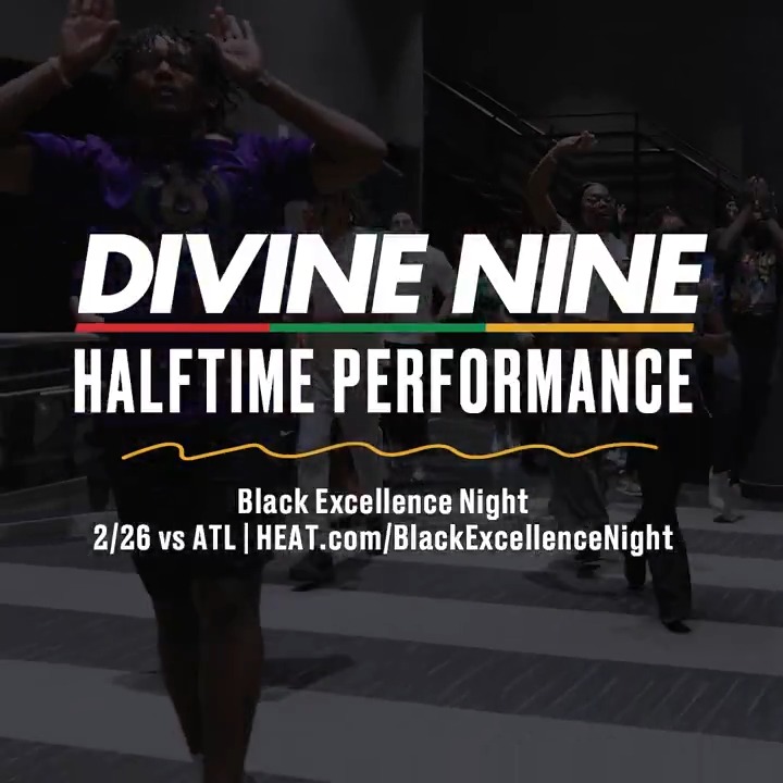 We can't wait to watch a special halftime performance by the Divine Nine next week! Be sure to get your tix for #BlackExcellence Night ๐๏ธ -