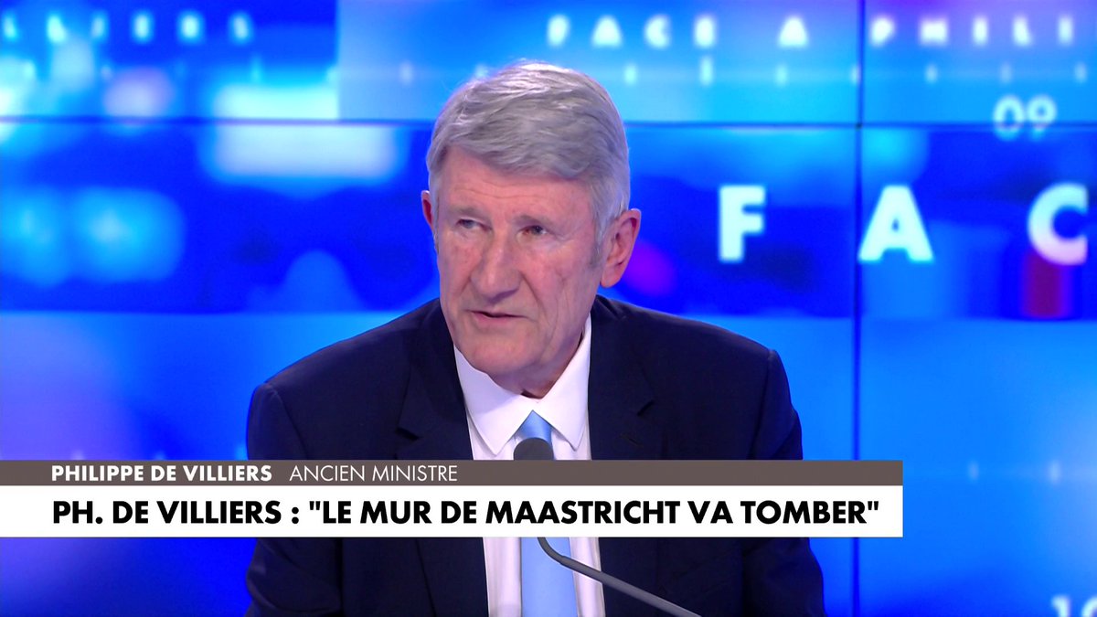 Philippe de Villiers : «L'Union européenne est une idée, une création américaine, née dans le bureau ovale. [...] Maastricht a pérennisé ce que Jean Monnet voulait, c'est-à-dire une communauté transatlantique.» #FaceaPhilippedeVilliers