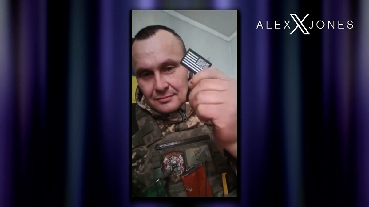 VIDEO: Ukrainian State Propaganda Shows Soldiers Removing American Flags From Their Uniforms & Destroying Them Because Trump Refuses To Fund Nuclear World War III With Russia » WATCH/SHARE THE LIVE X STREAM HERE: