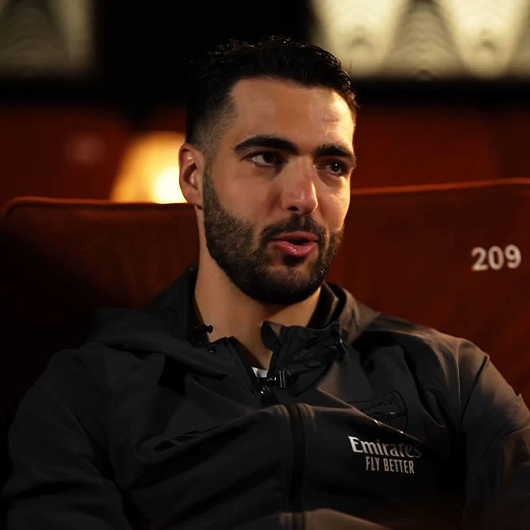"In order to help the team I had to have the right mentality and I showed that I had it" 😤 Mikel Merino on becoming Arsenal's makeshift No.9 🔴