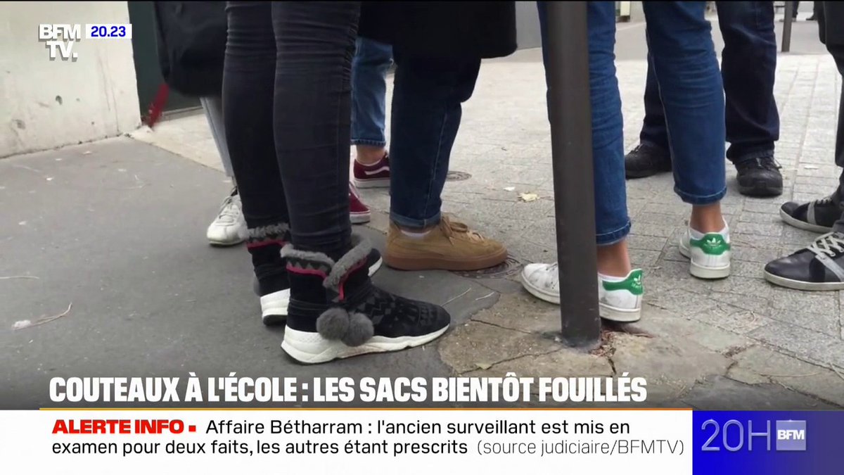Collèges et lycées: les sacs des élèves bientôt fouillés