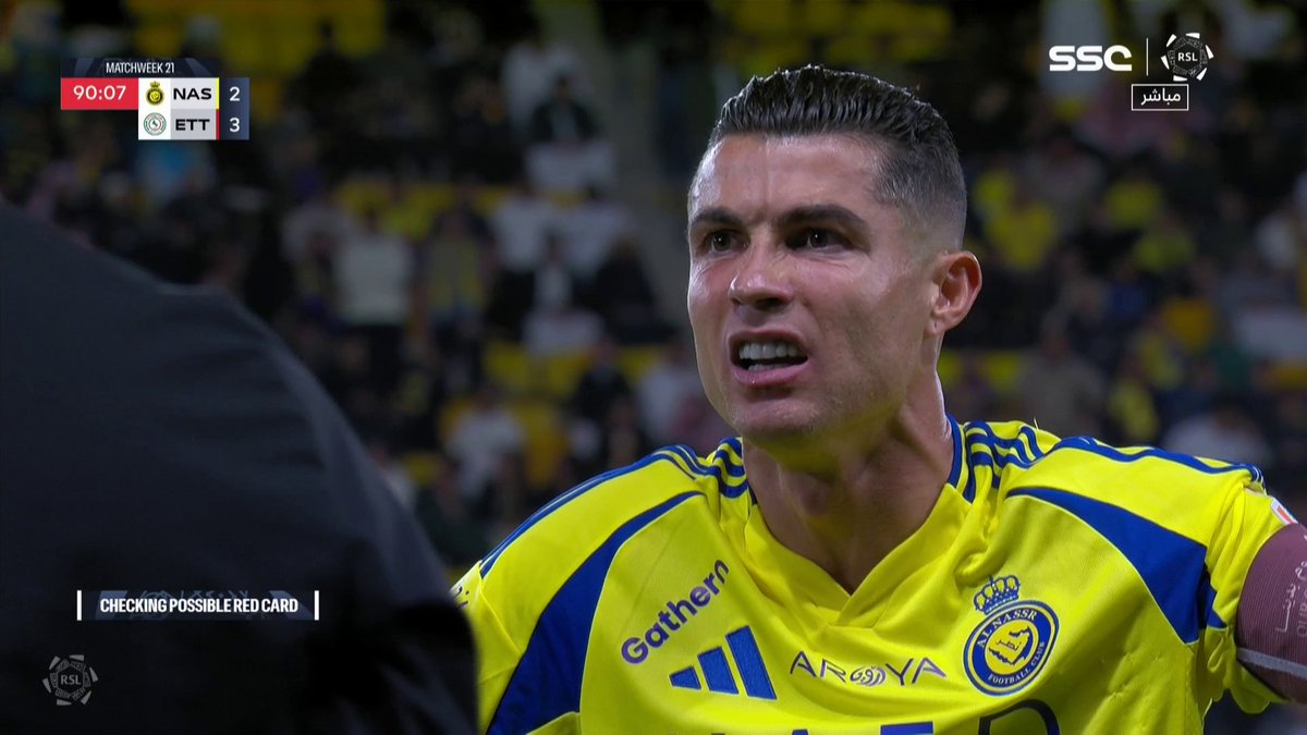 من حقه يزعل ركلة جزاء صريحة للنصر #النصر_الاتفاق